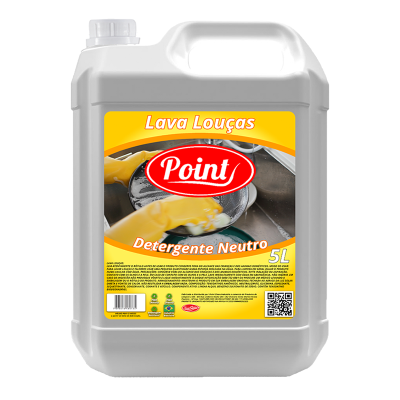 Detergente Neutro 5 litros Point