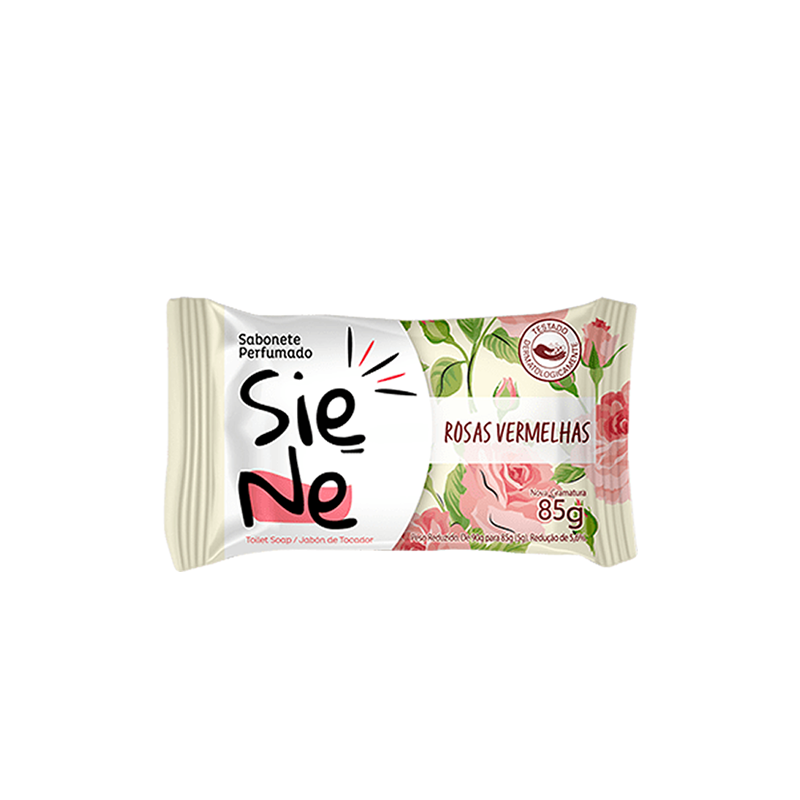Sabonete Em Barra 85g Erva Rosas Vermelhas Siene Ypê