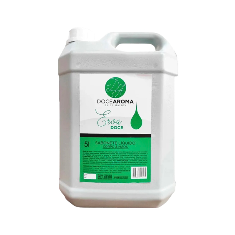 Sabonete Líquido Erva Doce 5 litros Clean Up