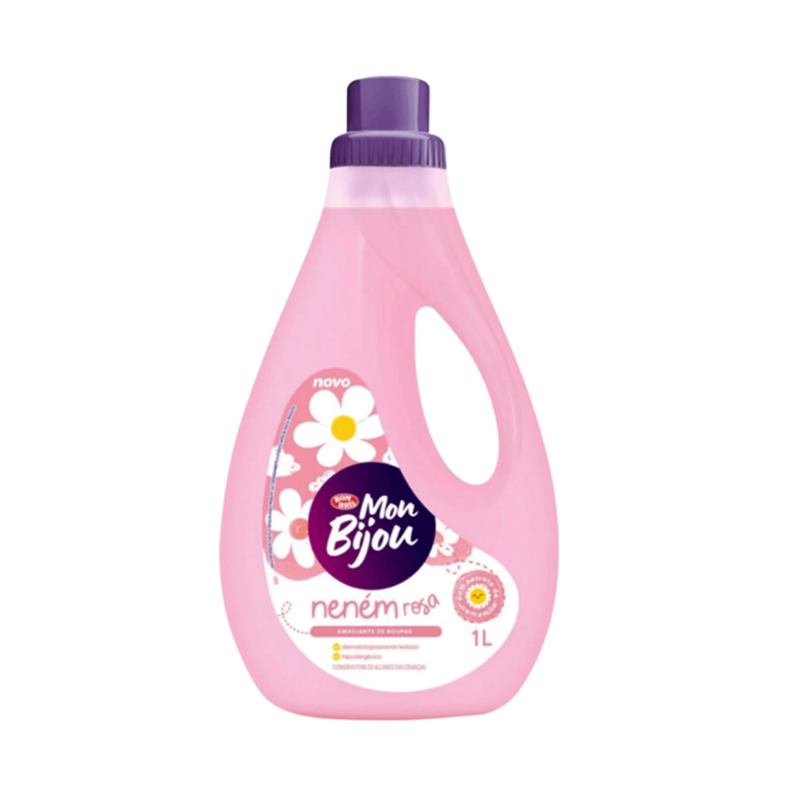 Amaciante Mon Bijou Neném Rosa 1 litro Bombril