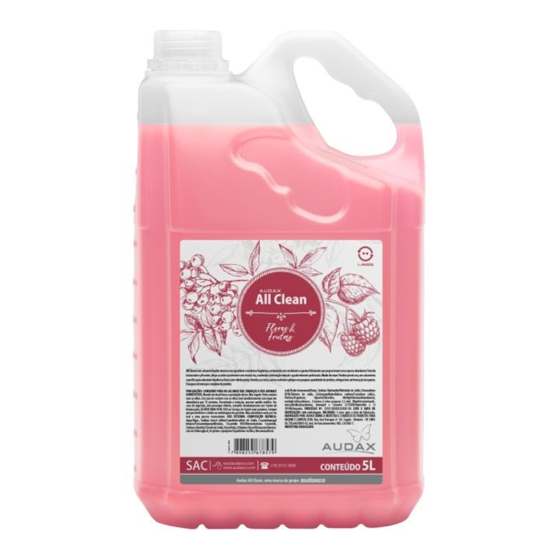 Sabonete Líquido Flores e Frutas 5 litros Audax