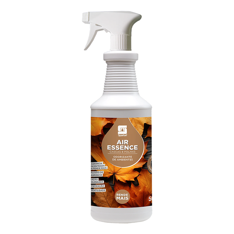 Odorizante de Ambientes Air Essence Cascas e Folhas 500ml Spartan