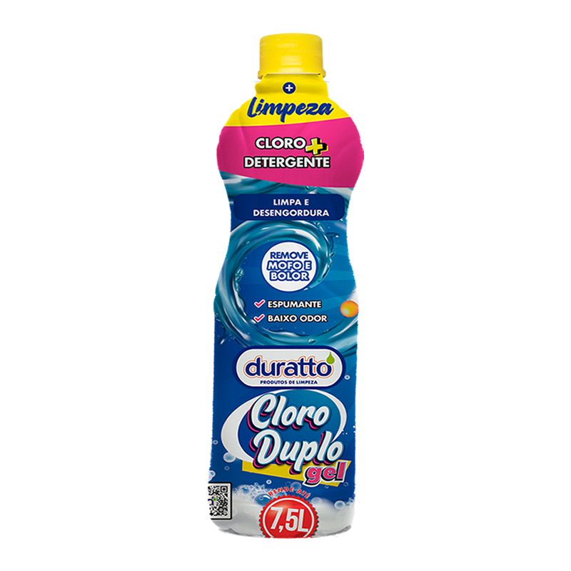 Cloro Duplo Power Gel 750ml Duratto