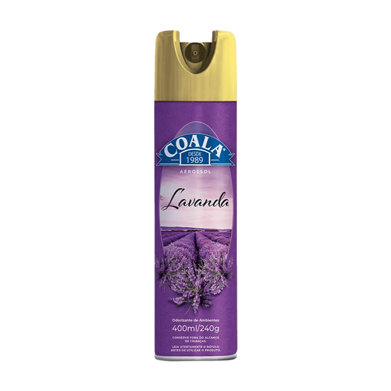 Desodorizador de Ambiente Lavanda 400ml Coala