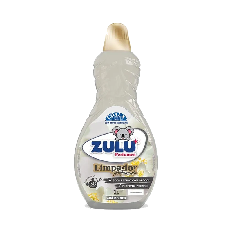 Limpador Perfumado Chá Branco 1 litro Zulu Coala