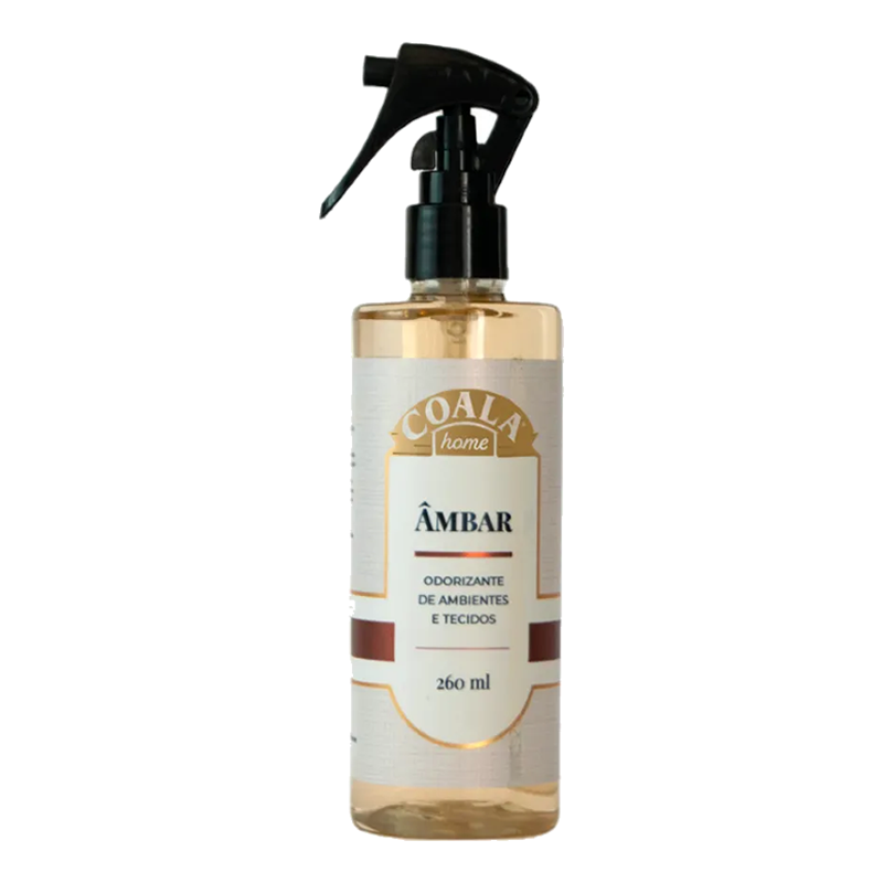 Odorizante De Ambientes E Tecidos Âmbar 260ml Coala
