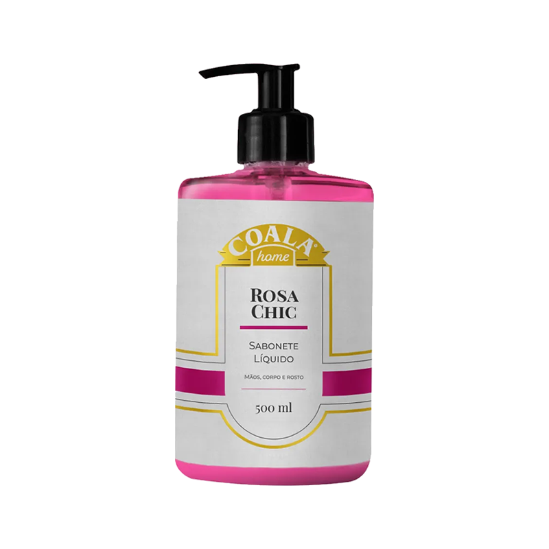 Sabonete Líquido Rosa Chic 500ml Coala