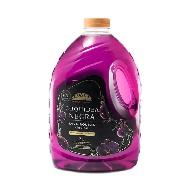 Lava Roupas Líquido Orquídea Negra 3 litros Coala
