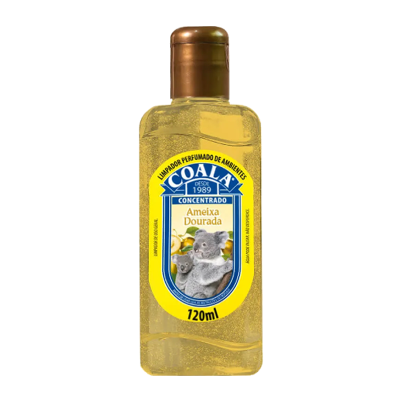 Limpador Perfumado De Ambientes Coala Ameixa Dourada 120ml