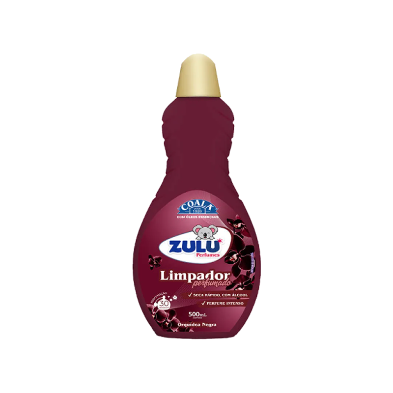 Limpador Perfumado Orquídea Negra 500ml Zulu Coala