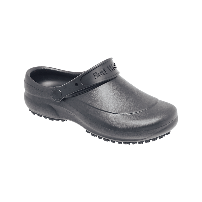 Babuch Eva Soft Works Preto Antiderrapante