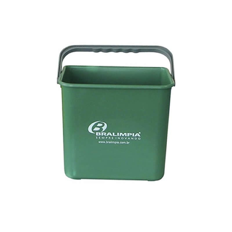 Balde 4 Litros Verde Bralimpia