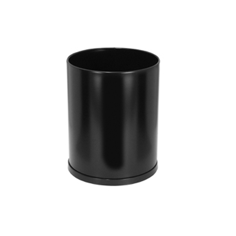 Cesto de Lixo em Pintura Epóxi 13,5 Litros Preto E2p