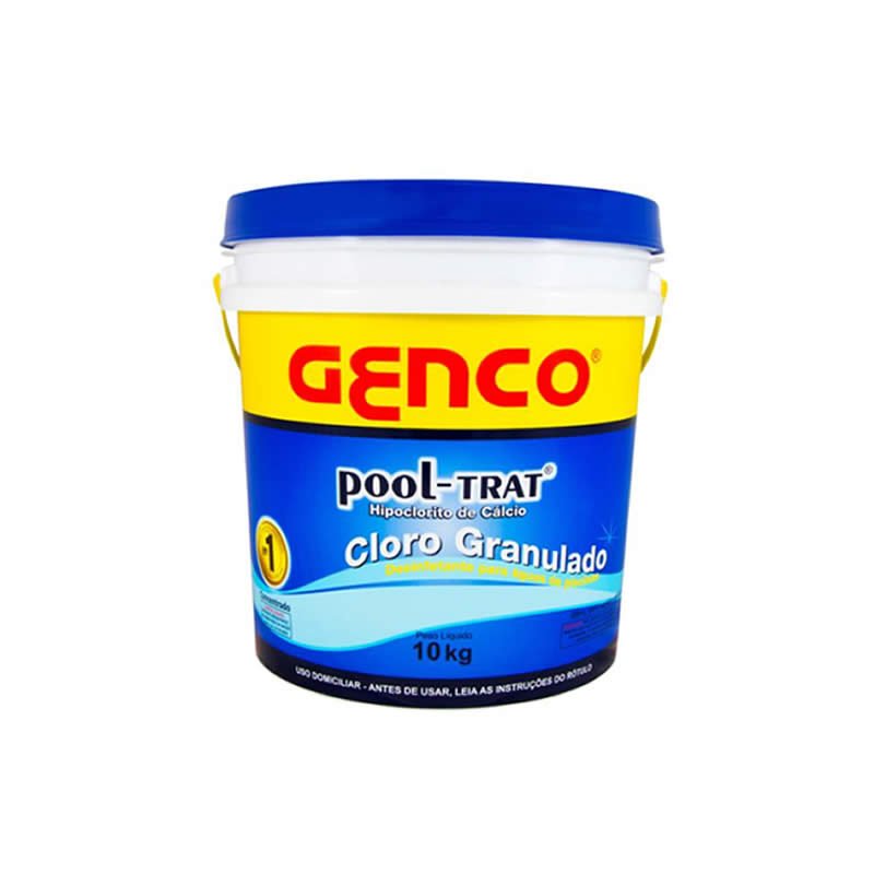 Cloro Granulado 10kg Pool-Trat Genco