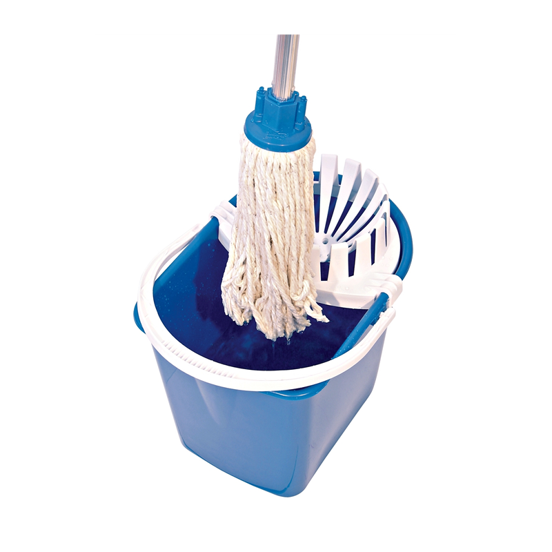 Conjunto Mopinho 12 Litros Bralimpia Azul