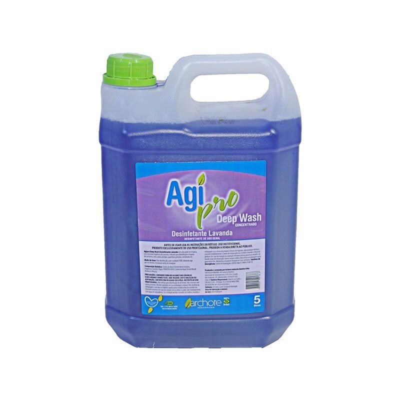 Desinfetante Lavanda 5 litros Deep Whash