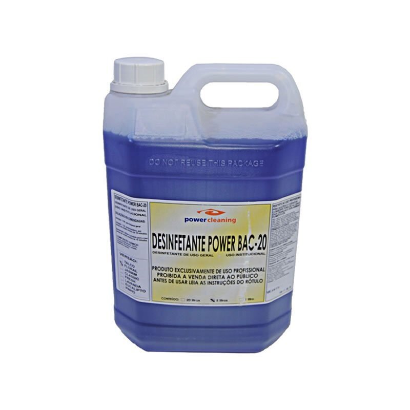 Desinfetante Power Bac-20 Floral 5 litros