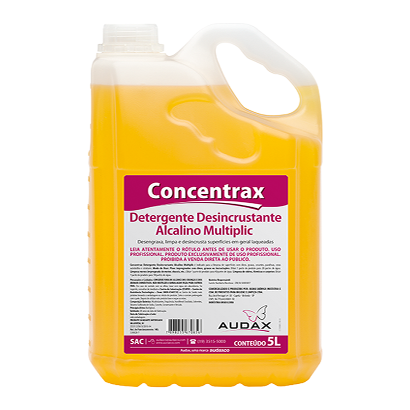 Detergente Desincrustante Alcalino Concentrado 5 litros Audax
