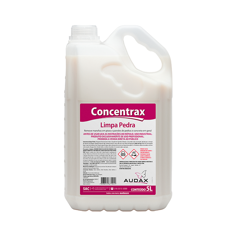 Limpa Pedra 5 litros Concentrado Audax