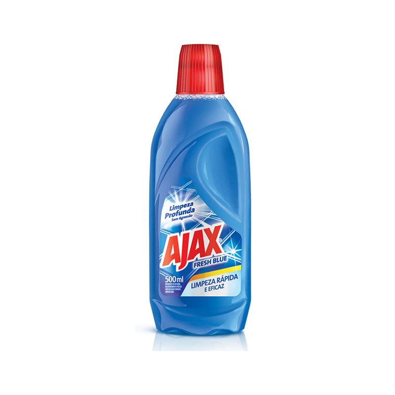 Limpador Ajax 500ml Fresh Blue