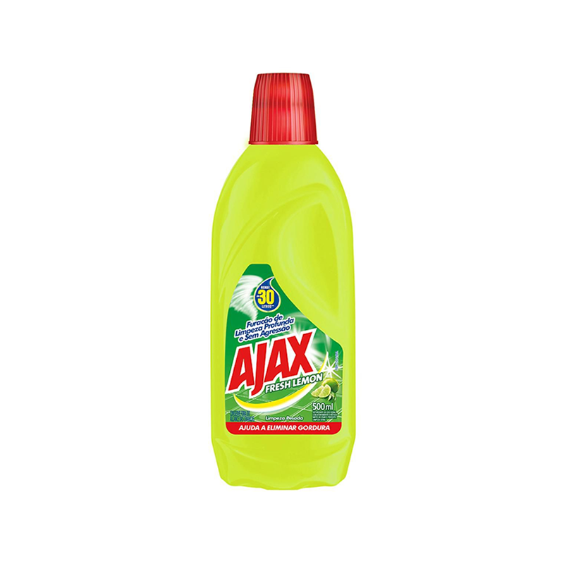Limpador Ajax 500ml Fresh Lemon