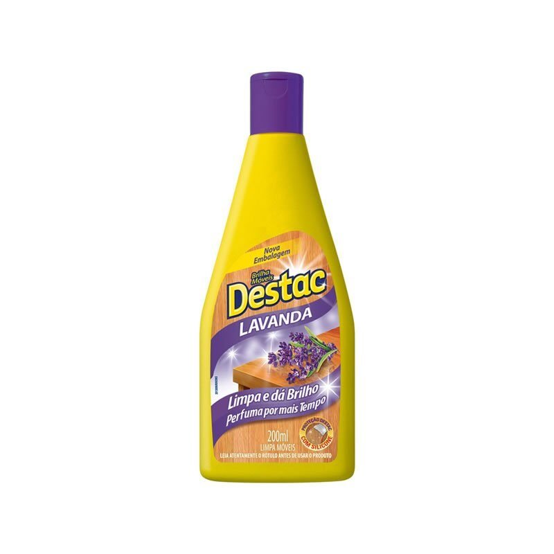 Lustra Móveis Lavanda 200ml Destac