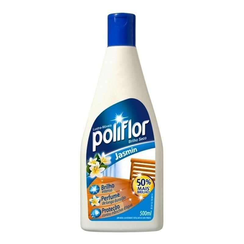Lustra Móveis Jasmim 500ml Poliflor