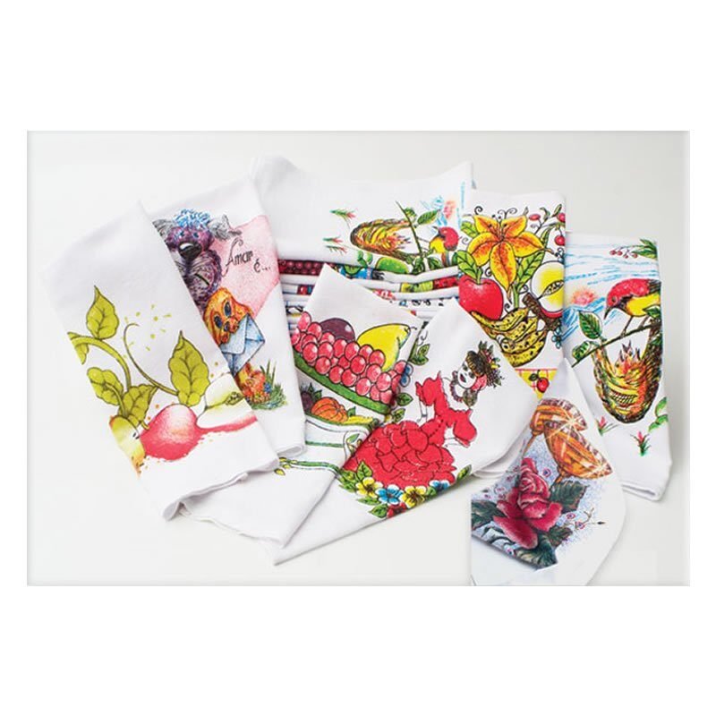 Pano de Prato 40x68cm com Estampa