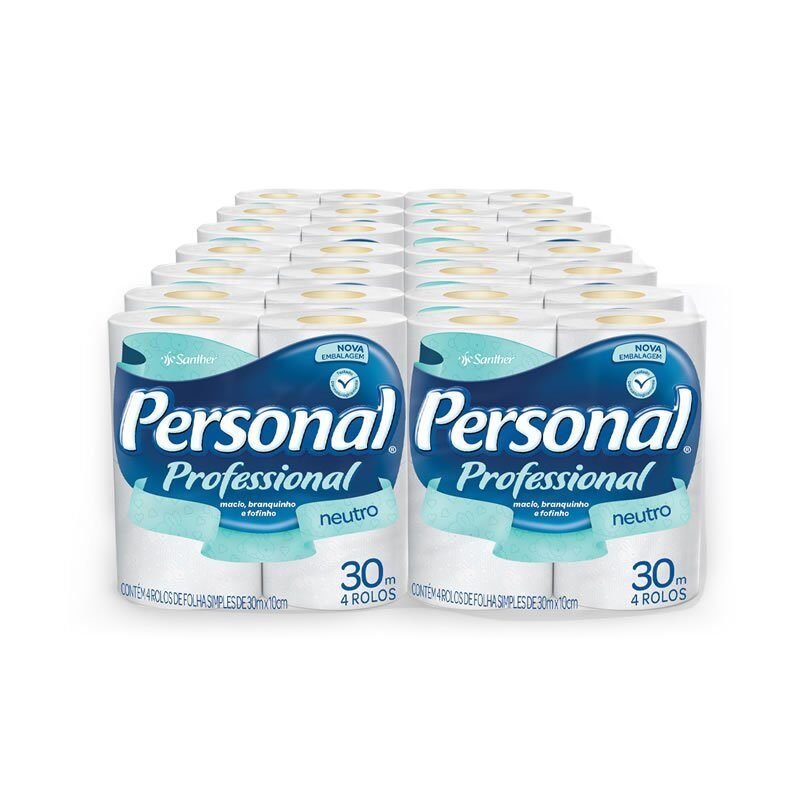 Papel Higiênico Personal Folha Simples 60x30m