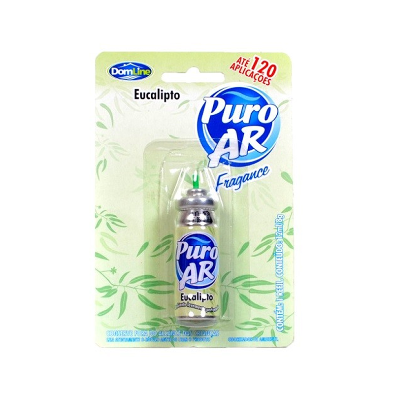 Refil Desodorizador Puro Ar 12ml Eucalipto