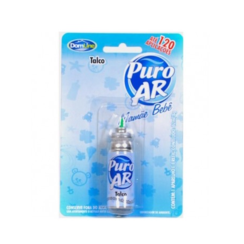 Refil Desodorizador Puro Ar 12ml Talco