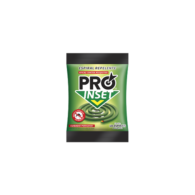 Repelente Espiral Poinset com 10 Unidades