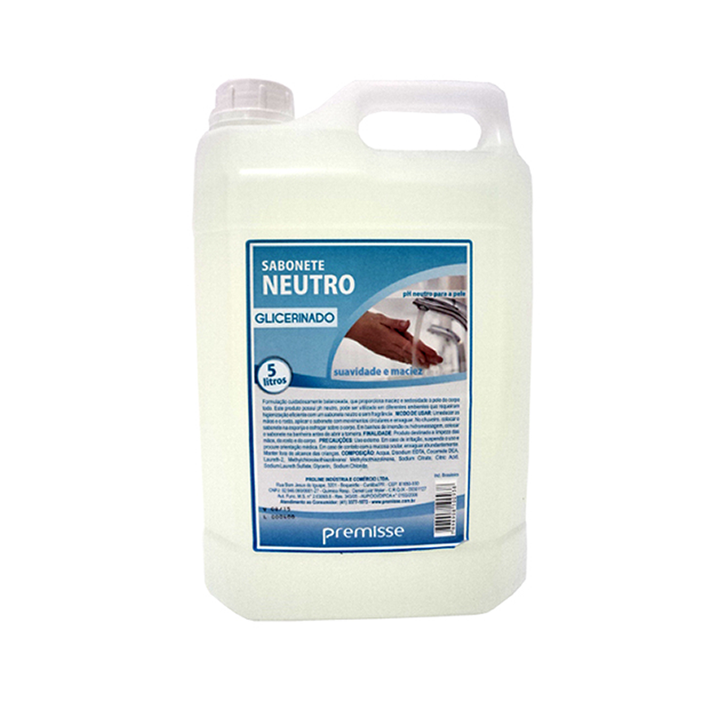 Sabonete Líquido 5litros Neutro Premisse