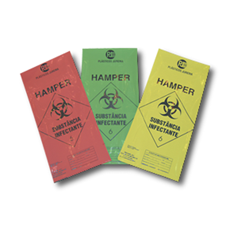 Saco de Lixo 100 litros Hamper com 50 Unidades