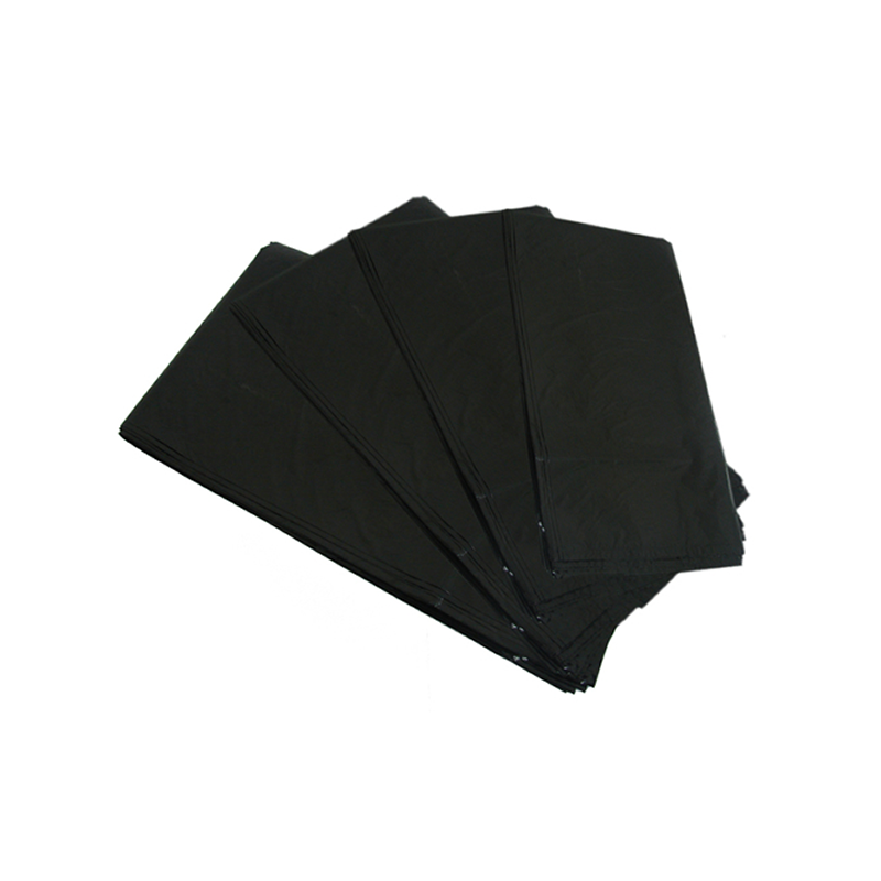 Pacote de Saco de lixo Preto 40 litros Comum 55x55