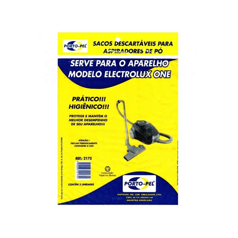 Saco Para Aspirador de Pó Electrolux One