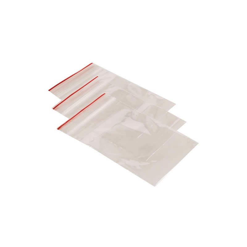 Saco Para Freezer Zip Lock Com Fecho Hermético 20x28 Com 100 Unidades