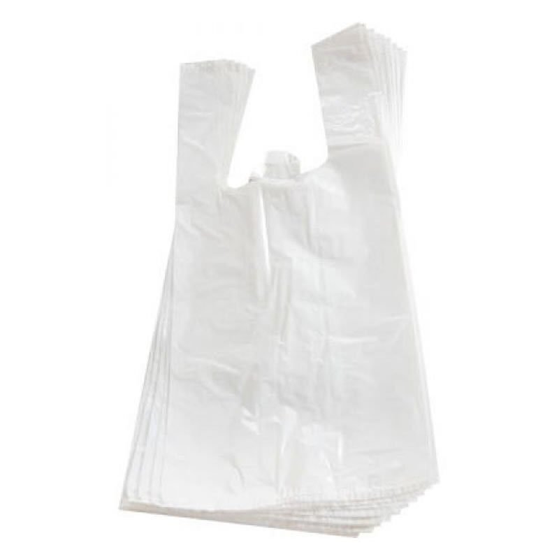 Sacola Plástica Branca Reciclada 90x100 com 5kg