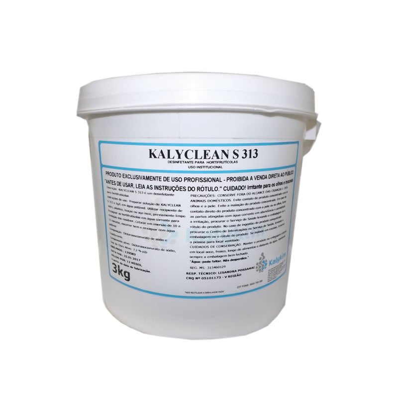 Sanitizante de Verduras 3kg Kalyclean S313