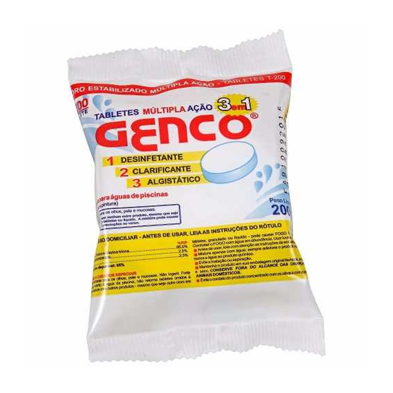 Tablete Múltipla Ação 3 em 1 Genco