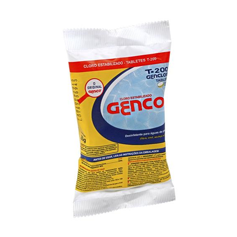 Tablete Genclor para Piscina Genco