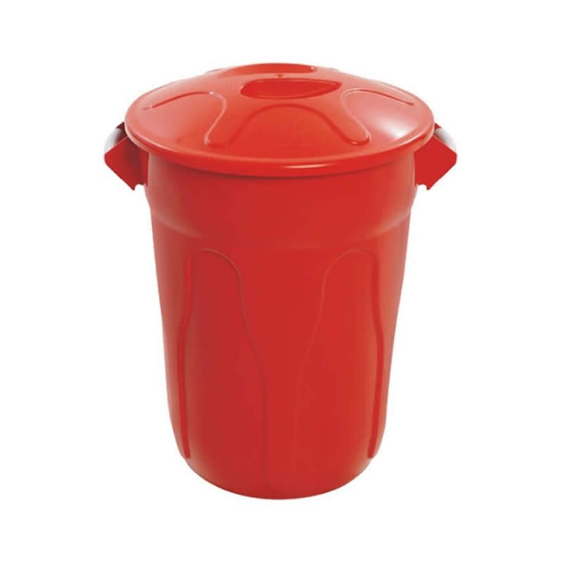 Cesto de Lixo 60 Litros Redondo - Total Plástico - Total Plástico