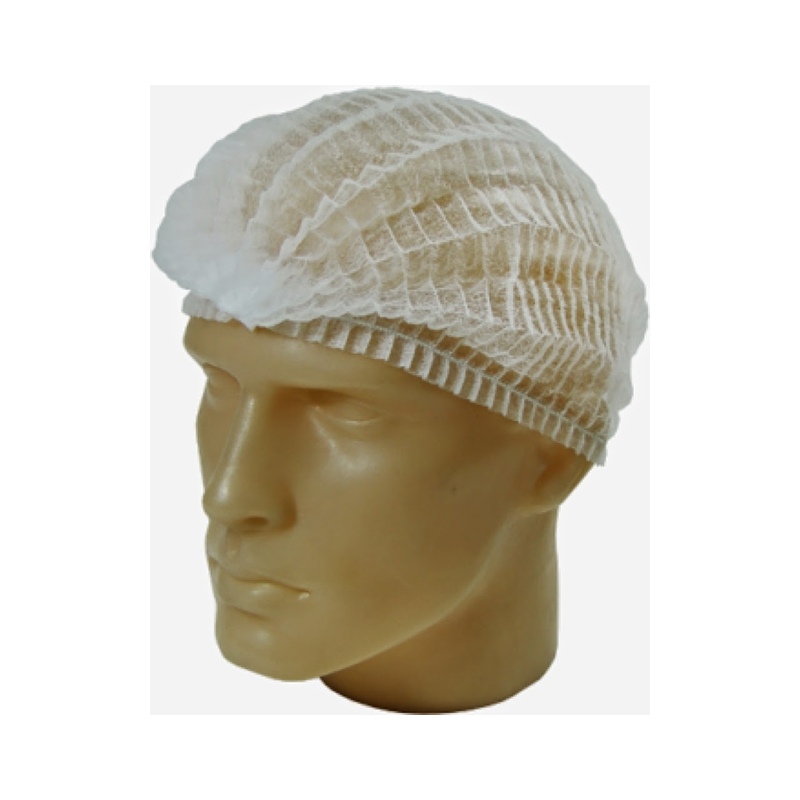 Touca Sanfonada Descartável com 100 Unidades